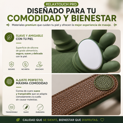 El Masajeador  Inteligente Que Relaja Cuello Y Hombros En Minutos- RelaxTouch Pro