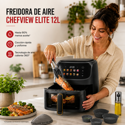 AIR FRYER 12 LITROS MAS OBSEQUIOS