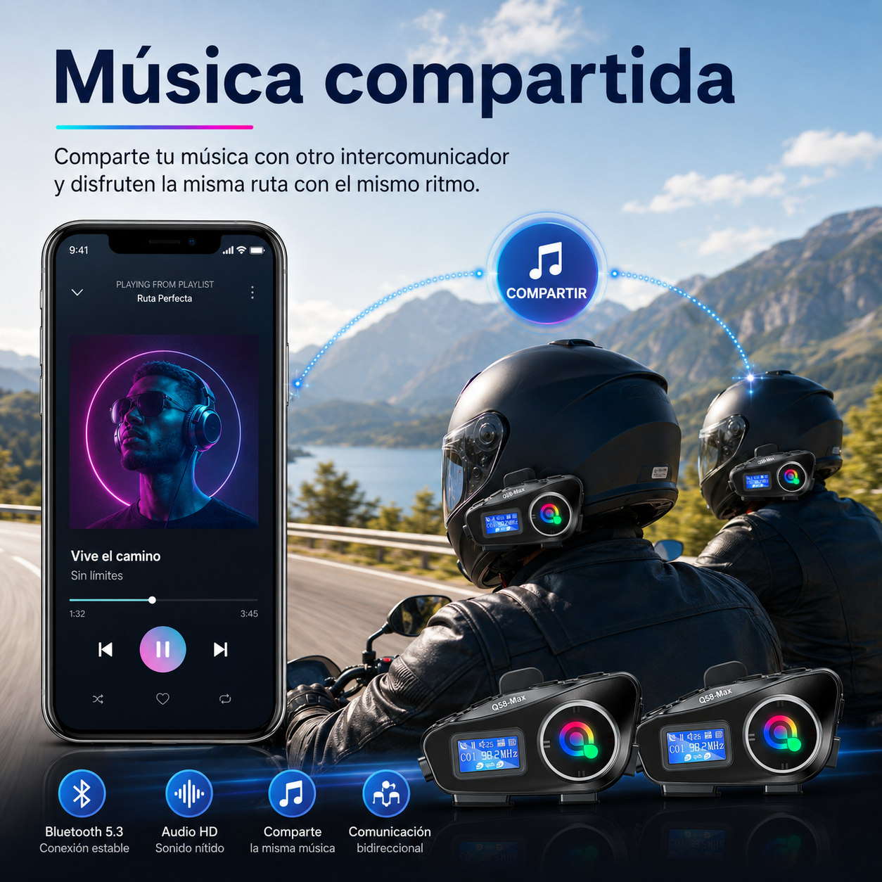 COMBO Q58 2 INTERCOMUNICADORES