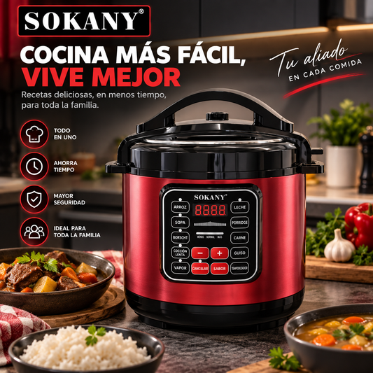 Olla a Presion 5L SOKANY