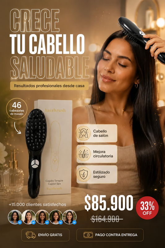 Cepillo Terapia Capilar Spa