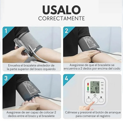 SmartTensión Plus- Controla tu presión y pulso en casa sin complicaciones y con guía por voz