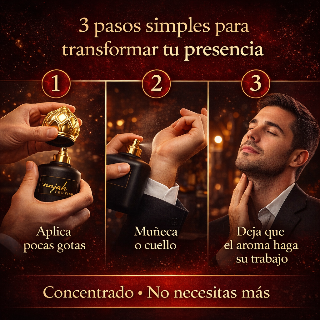 Najah™ – El Perfume Árabe que Despierta Atracción SUPER CONCENTRADO