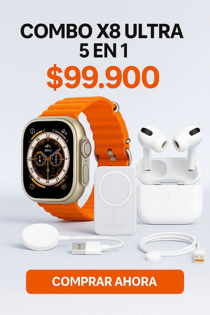 Combo Smartwatch X8 Ultra Max