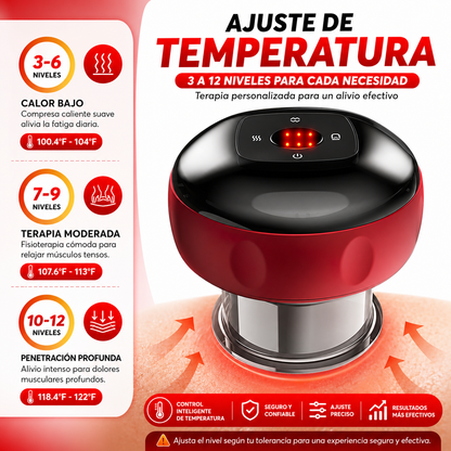 Ventosa Smart Therapy- Alivia la tensión muscular en minutos sin salir de casa